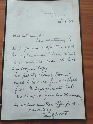 £6.50 • Buy Victorian Handwritten Letter 1833