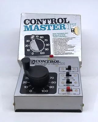 MRC Control Master II Solid State Hobby Transformer EX/Box • $19.39