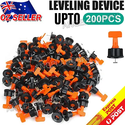 Tile Leveling System Clips Levelling Spacer Tiling Tool Floor Wall Wrench NEW • $14.73