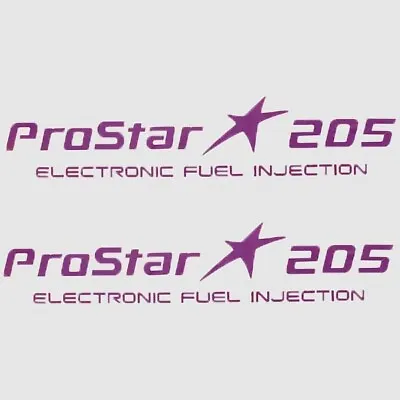 MasterCraft Boat Decals 759925 | ProStar 205 Amethyst Purple (Pair) • $57.06