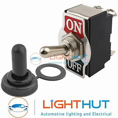 £3.95 • Buy 12V 20A Double Pole DPDT (On Off On) Toggle Switch Flick Switch Screw Terminals
