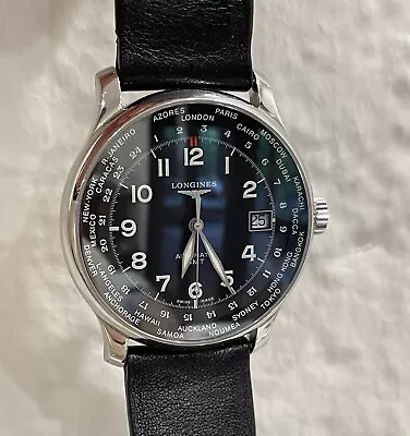 Longines Master Collection Avigation World Time GMT Special Series • $1275