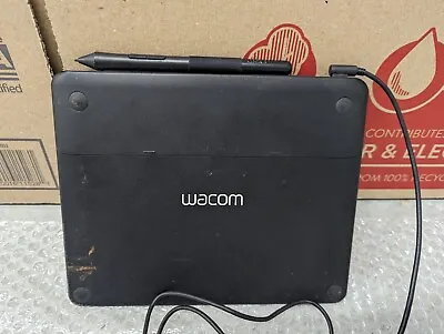 Wacom Intuos Graphics Touch Tablet W/Pen Not Tested As Is • $17.99