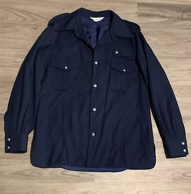 Vintage Cyrano Military Style Navy Jacket 70’s See Pics For Measurements. EUC • $36