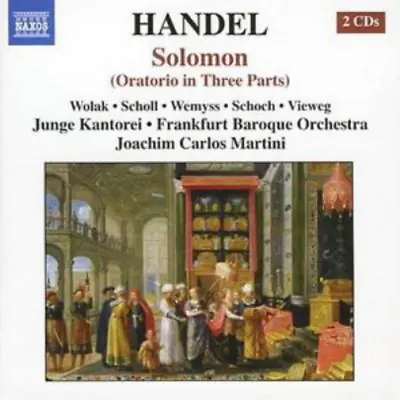 George Frideric Handel Solomon (Martini Frankfurt Baroque Orchestra) (CD) Album • £18.95