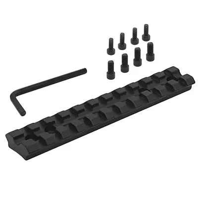 Low Profile Picatinny Rail Mount Aluminum Heavy Duty Kit For Ruger 10/22 Scope • $9.99