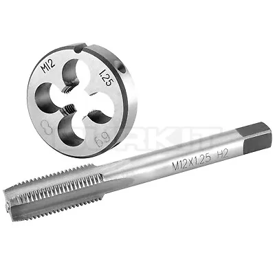 M12 X 1.25 Tap And Die Set Right Hand M12X1.25 Machine Tap And Round Die • $11.49