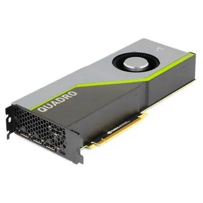 NVIDIA Quadro RTX 6000 24GB GDDR6 Video Graphics Card PCI Express 3.0 X16 • $3750