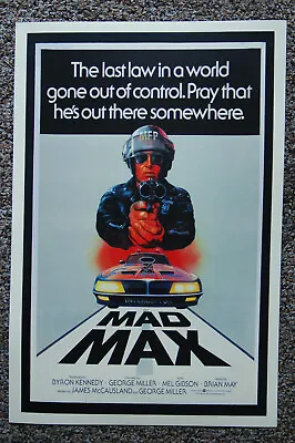 Mad Max  Movie Poster Lobby Card #2 Mel Gibson George Miller  • $4