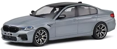 1/43 BMW M5 F90 Competition 2021 (Grey) Diecast Model Car By Solido S4312704 • $46.89