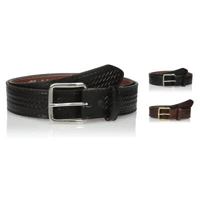 Nocona Belt Co. Mens Basketweave Leather Money Belt • $35