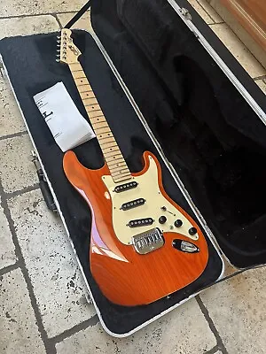 G&L USA S-500 Guitar With Gig Bag - Cherry Burst - Mint Condition • $1799.99