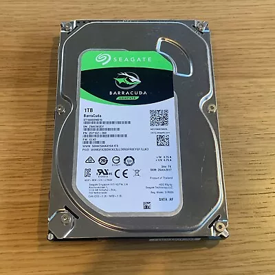 Seagate BarraCuda 1TB ST1000DM010 3.5  SATA 7200RPM Hard Drive HDD • $36.95