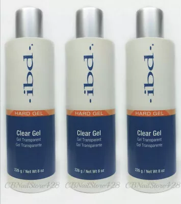 IBD UV CLEAR Gel  8oz/226g #60308 - LOT OF 3 • $129