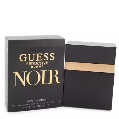 £22.69 • Buy GUESS Seductive Pour Homme Noir Eau De Toilette 100ml EDT Spray