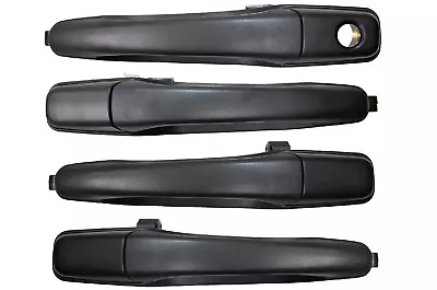 For Mitsubishi Outer Exterior Outside Door Handle Black Front Rear Left Right • $94.76