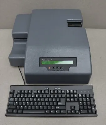 NewBold 320 Addressograph Electric Dog Tag Embosser W/ Case • $995