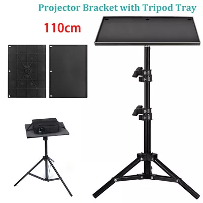 DVD Projector Laptop DJ Tripod Stand Adjustable Height With Tripod Tray UK New • £13.75