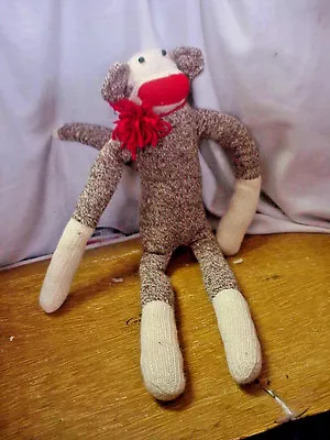 £14.67 • Buy Hand Made   21   Inch Sock Monkey