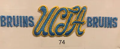 UCLA BRUINS ~ VINTAGE NEW Text Sewn Embroidered Patch For Hat Shirt NCAA College • $5.99