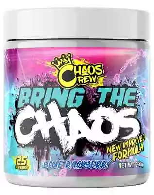 CHAOS CREW BRING THE CHAOS  PRE WORKOUT 25 SRV ||PUMP ENERGY Weightloss • $49.99