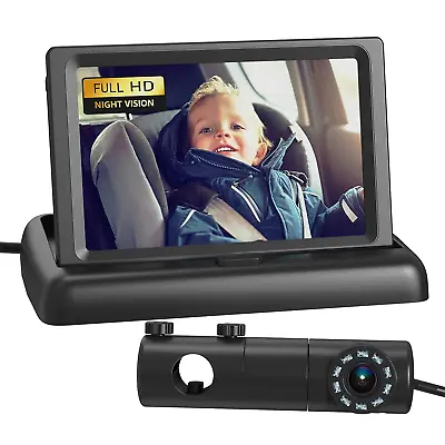 Baby Car Camera HD Display Baby Car Mirror With Night Vision Feature 4.3 Inch  • $54.97