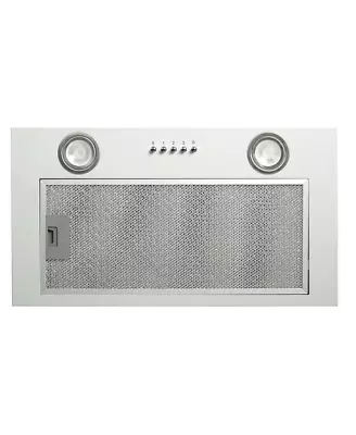 116 CDA CCA52WH Canopy Cooker Hood 50 Cm Kitchen Extractor Fan 3 Speed Silver • £79.99
