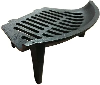 £19.99 • Buy Fire Grate Bowed Front Cast Iron Victorian Style For 14  Opening