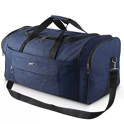Large Duffle Bag MenSport Gym Holdall Travel Work Luggage With Shoes Compartment • $20.99