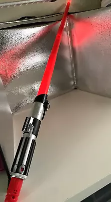 Star Wars Darth Vader Red Extendable Lightsaber Hasbro 2015 Saber • £6.99