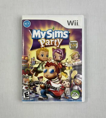 My Sims Party Nintendo Wii 2009 Complete With Manual • $11.99