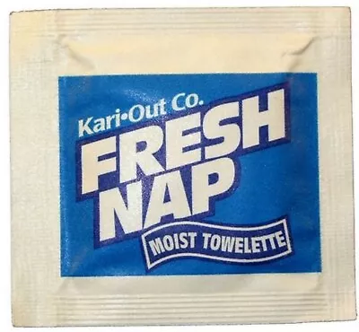 Fresh Nap Moist Towelette 100 Ct.Wet Wipes Disposable Napkin Scented Individual  • $9.99
