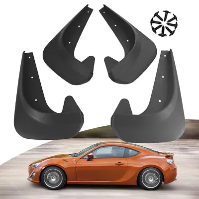 4X Black Splash Guard Mud Flaps Car Parts Accessories For Toyota Protector • $10.59