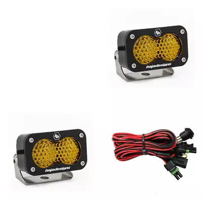 Baja Designs Amber S2 Pro Pair Work Scene Pattern LED 5000K 2450 Lumens  • $620.29