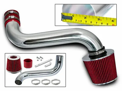 Short Ram Air Intake Kit + RED Filter For 92-95 S10 / Blazer 4.3 V6 Vortec CPI • $44.99