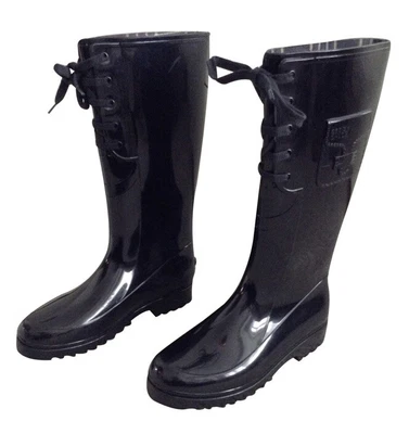 £65 • Buy See By Chloe Black Wellington Boots 💙 Size 39 5.5 Uk 💙 BNIB