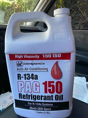 Interdynamics R-134a PAG 150  Oil High Viscosity 1 Gallon • $60