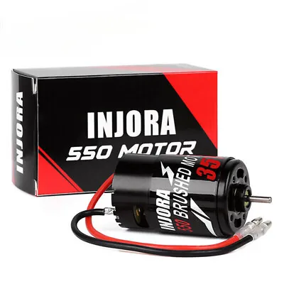 550 Waterproof Brushed Motor For 1:10 RC Crawler Axial SCX10 Traxxas TRX4 TRX6 • $18.99