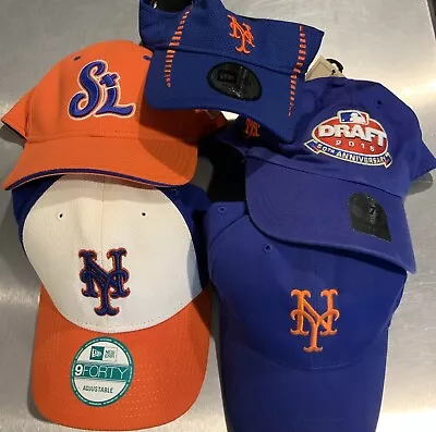 New York Mets Hat Cap Lot X5  • $37.99