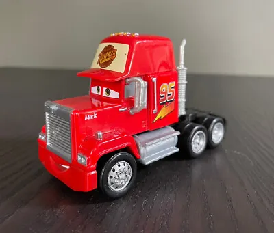 Disney Pixar Cars Lightning McQueen Mack Truck Cab 1:55 Diecast Toys Car • $11.97