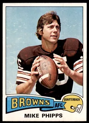 1975 Topps Mike Phipps Cleveland Browns #260 • $4.50