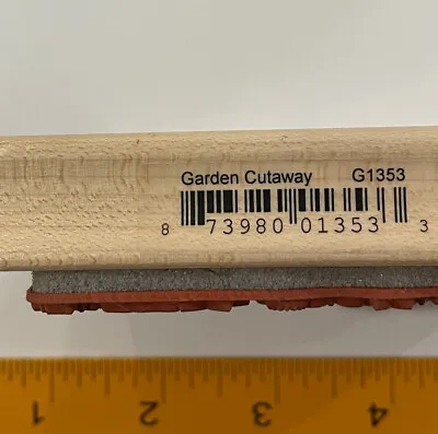 Garden Cutaway Rubber Stamp By Memory Box • $6.29