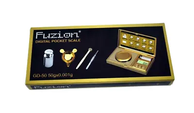 FUZION  Digital Pocket Scale- GD-50 -50G X 0.001G • $18.99