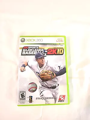 2kSports Major League Baseball 2K10 (Microsoft Xbox 360 2009)- With Manual  • $6.95