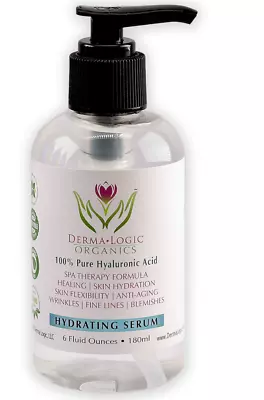 6oz Hyaluronic Acid Serum For Face & Body Anti Aging 100% Pure Medical Formula • $18.95