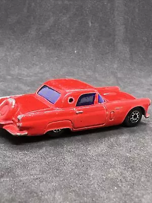 Vintage Maisto Red 1956 Ford Thunderbird Die Cast Model Car  • $6.99