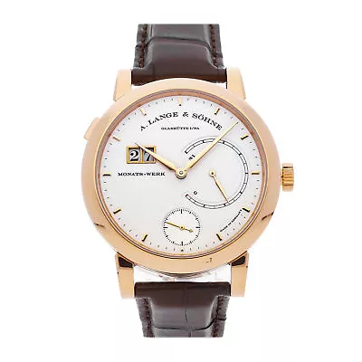 A. Lange & Sohne Lange 31 Manual Rose Gold Mens Strap Watch Date 130.032F • £60282.99