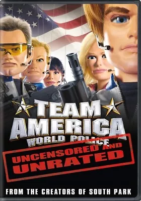 TEAM AMERICA WORLD POLICE New Sealed DVD Uncensored And Unrated • $14.08