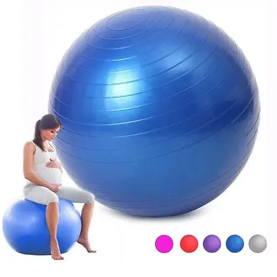 $19.79 • Buy 85cm Sport Yoga Balance Balls Gym Fitball Exercise Workout Fitness Pilate Ball