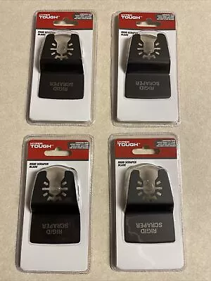 Hyper Tough 2  Rigid Scraper Blade Black (4 PACK) Rigid Oscillating Tool 4 PCS • $9.99